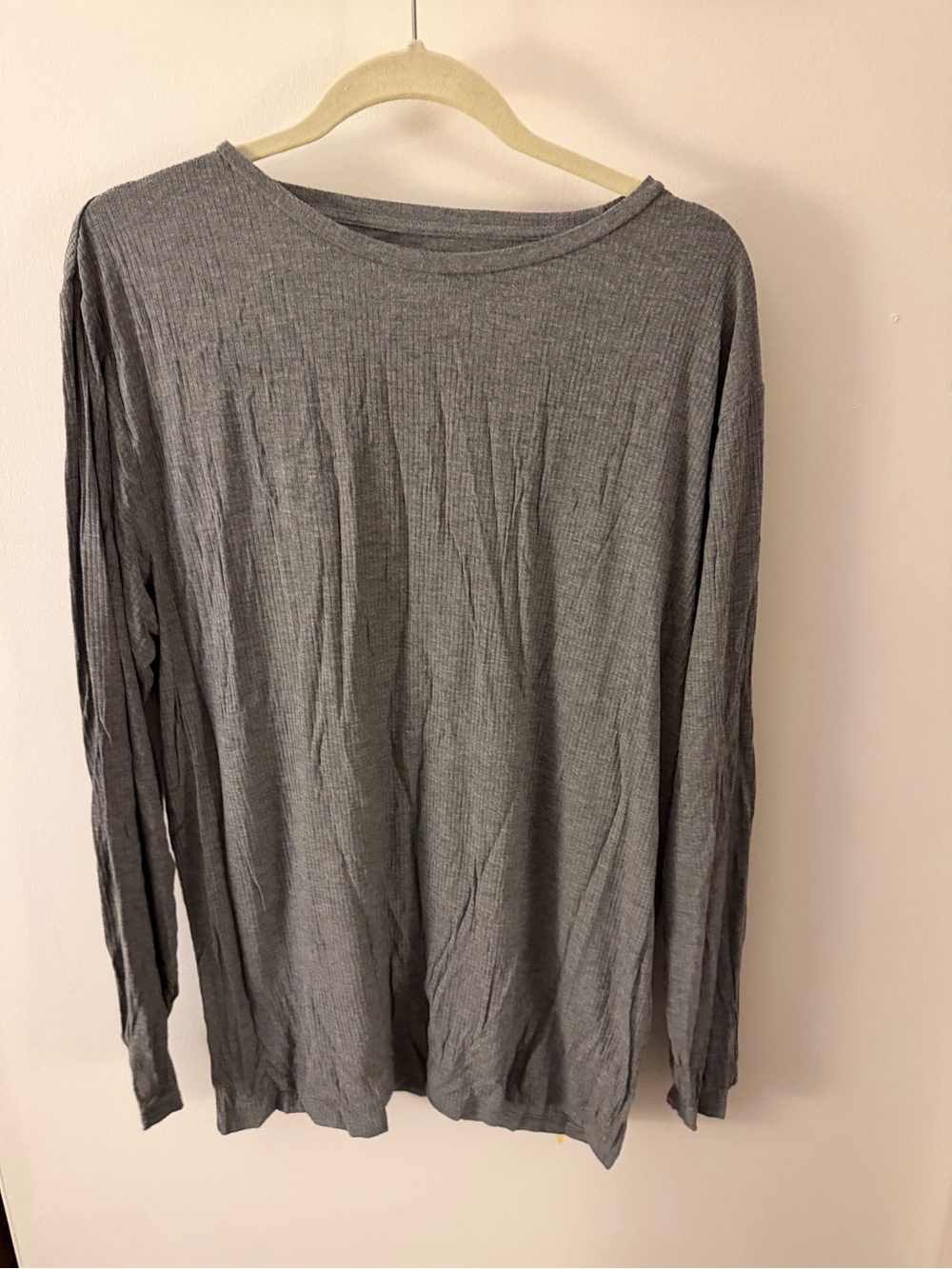 Men's Little Sleepies Lightweight Grey Long-Sleeve Sweater Like New